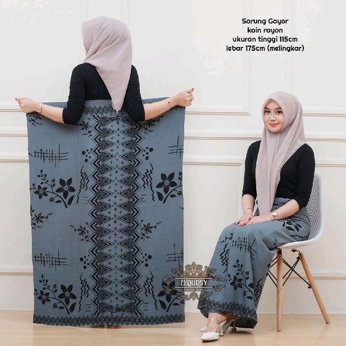Spesial Sarung Goyor Batik Wanita Sarung Pesantren Sarung Santri Putri Sarung Rayon Goyor Sarung San