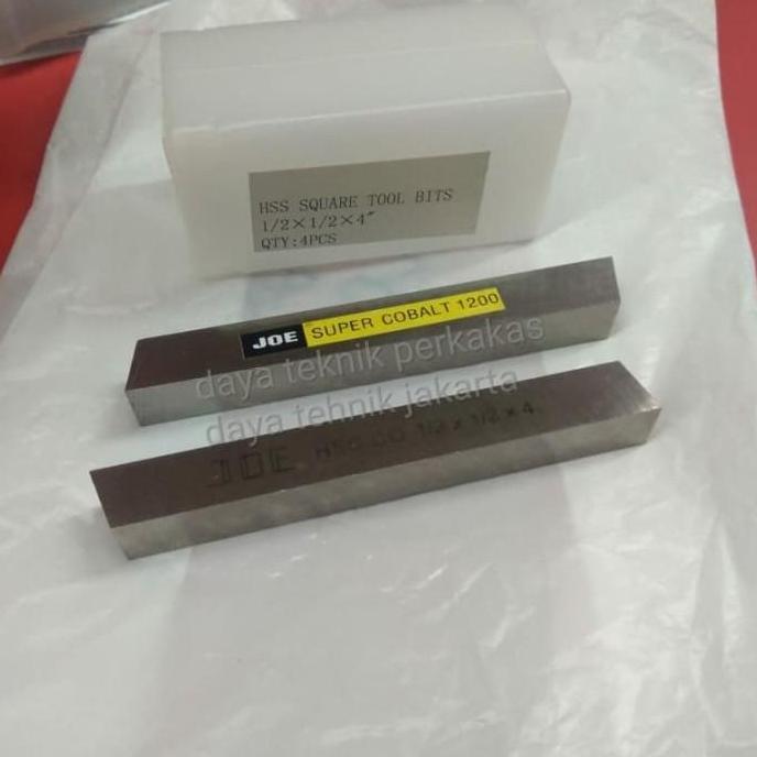 Pahat Bubut Joe Hss Super Cobalt 1/2 X 4 - Pisau Pahat Bubut Joe Hss Dtt