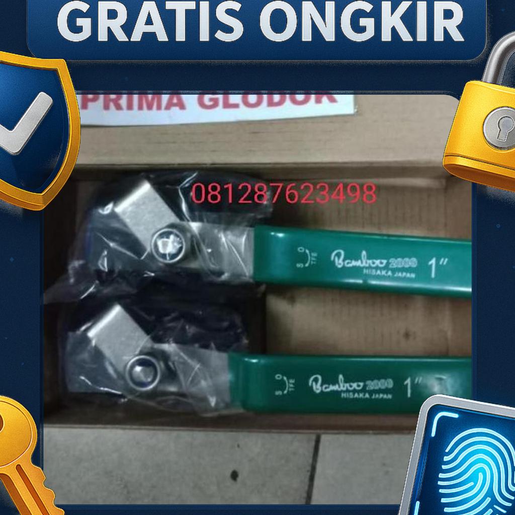 Ball Valve Bamboo 1"/Stop Kran Carbon Steel 1"/Ball Valve 2000Psi