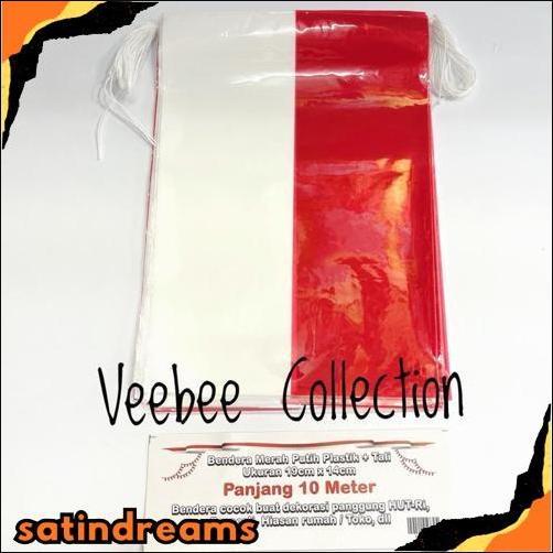 Viral Bunting Flag Bendera Plastik Tbl B. Dekorasi Agustusan. Hiasan Agustusan. Dekorasi Kantor. Ben