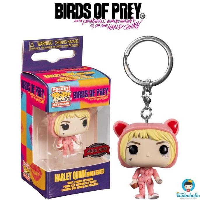 Funko Pocket Pop Keychain Birds Of Prey - Harley Quinn Broken Hearted