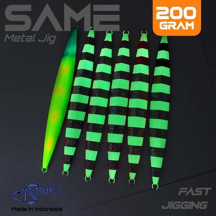 Metal Jig Zamve Same 200Gr Metal Jig 200Gr Metal Jig 200Gram