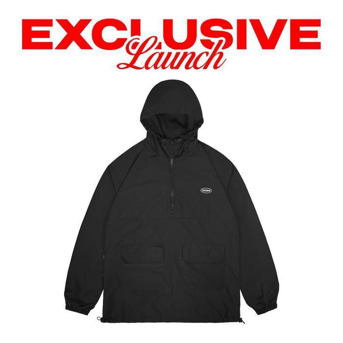 Rown Division Storage Jaket Anorak Polaris Black Termurah Best Quality 100% Original