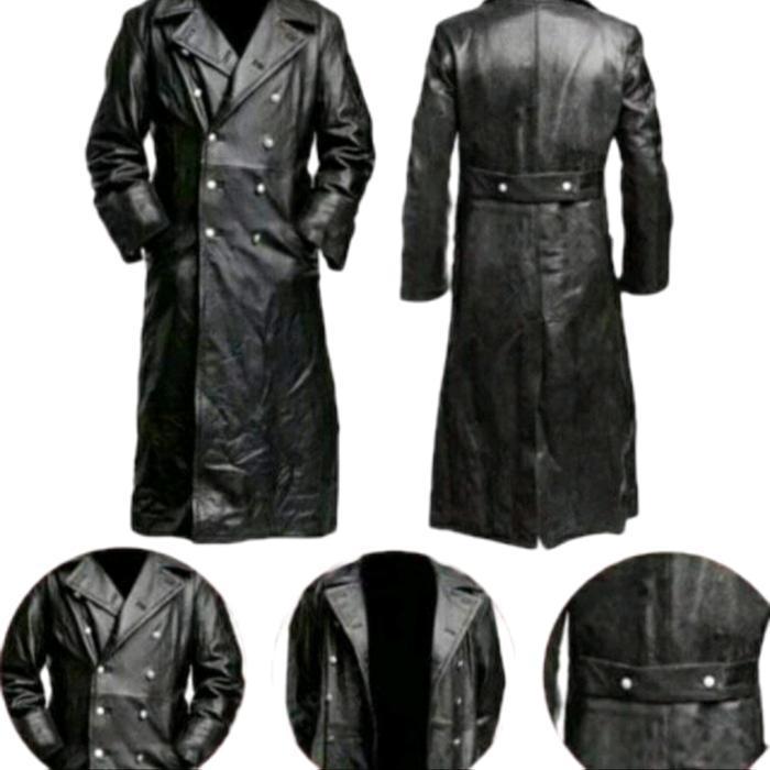 Jaket Pria/Jaket Jubah Pria/Blazer Panjang Pria Kulit Terbaru Best Quality 100% Original