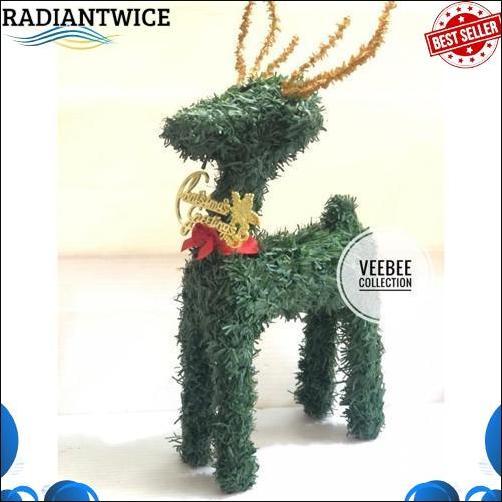 Teratas Hiasan Patung Rusa Pvc Natal/ Hiasan Pohon Natal Rusa/ Patung Rusa Natal Pvc