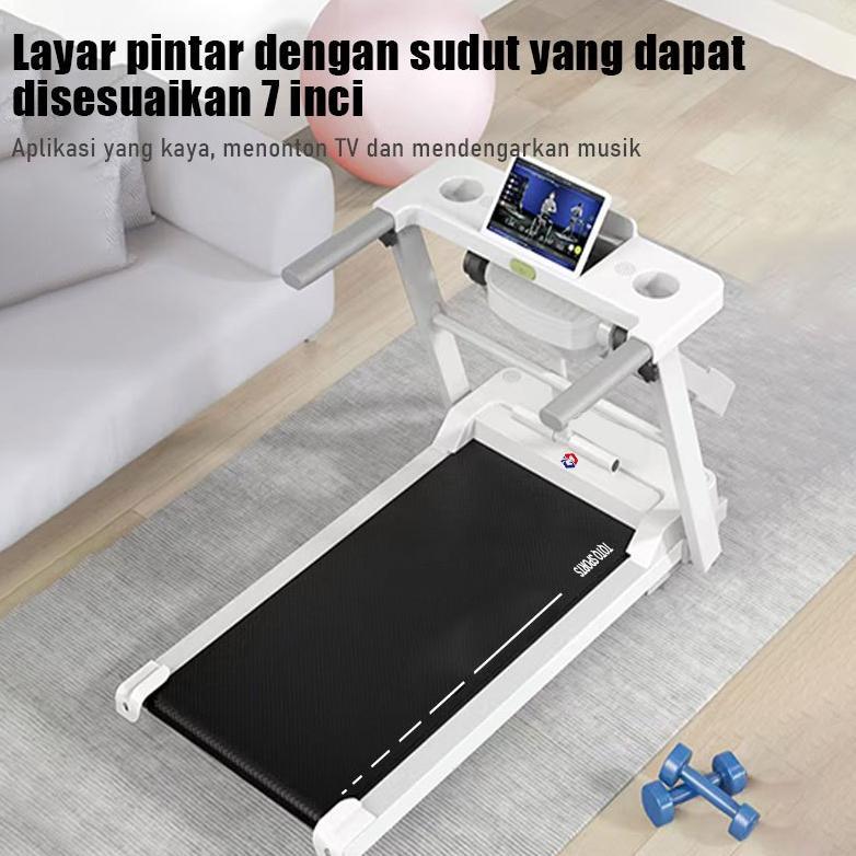 Depama_T - Treadmill Elektrik Walking Pad Running Pad Electric Low Watt Fitness Gym