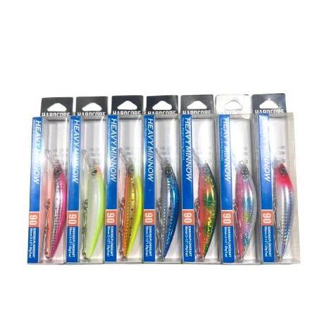 Umpan Duel hardcore heavy minnow 90mm