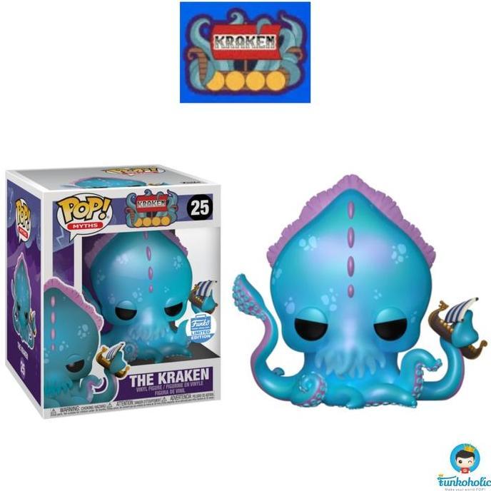 Funko Pop Myths Kraken - Kraken 6-Inch [Funko-Shop Exclusive] #25