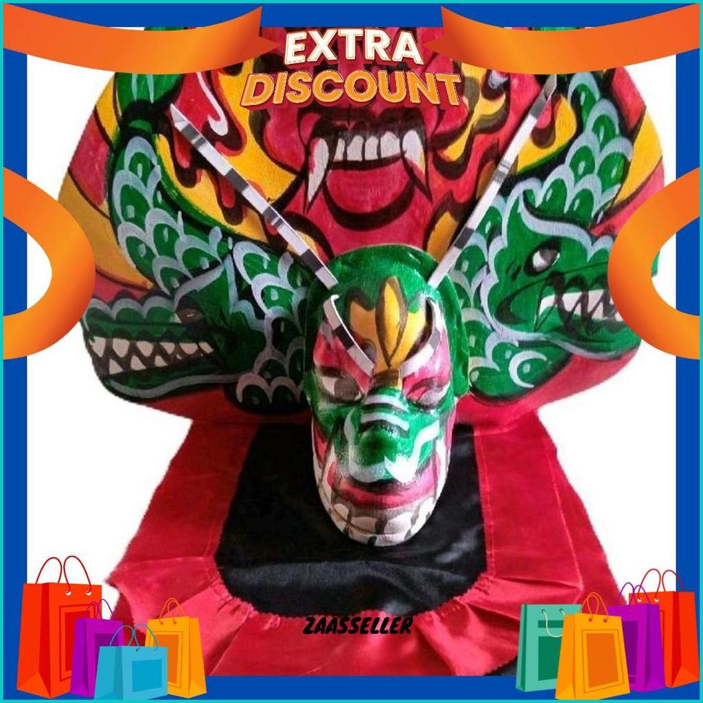 Barongan Devil/Barongan Devil Anak/Barongan Anak/Barongan Pentas Bisa Cod