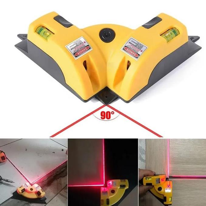 Laser Level Square 90 Waterpass Self Leveling ubin / panel / dinding / interior