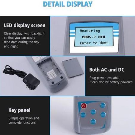 Turbidity Meter Zd10A Turbidity Meter 0-1000Ntu Turbidity Meter Zd-10A
