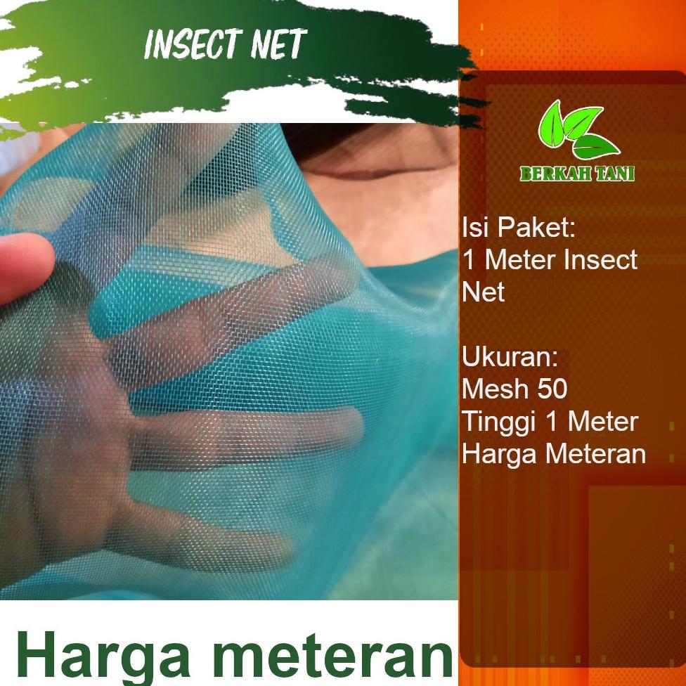 Bisa Cod Insect Net Insek Net Jaring Serangga Hijau Mesh 50 ||