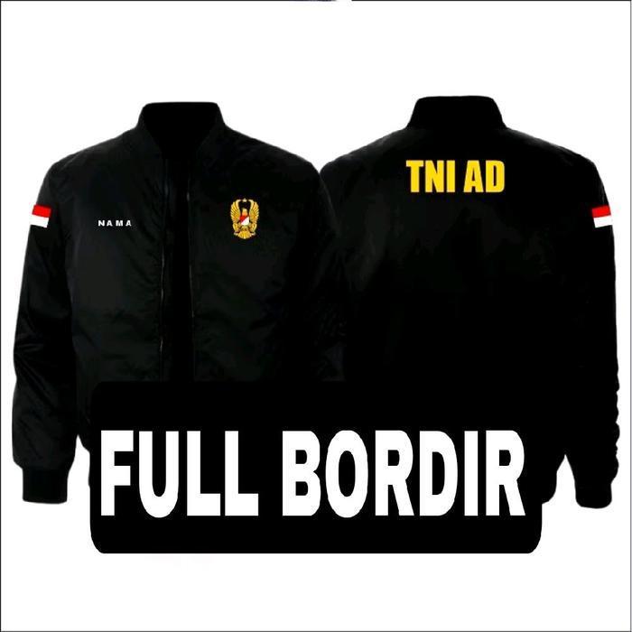 New Jaket Tni Ad Jaket Bordir Pomad Jaket Pomad Jaket Bomber Pomad Jaket Polisi Militer Angkatan Dar