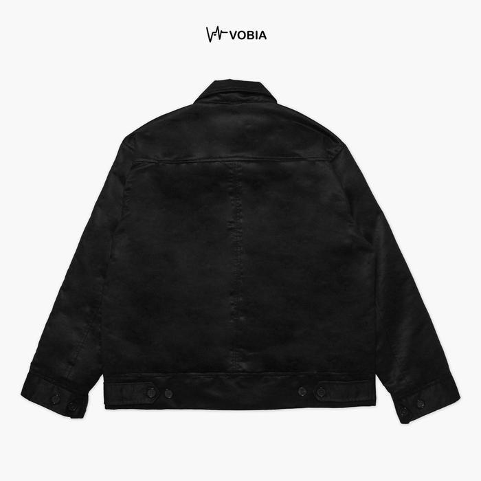 Vobia Work Jacket Obsidian - Black Terbaru Best Quality 100% Original