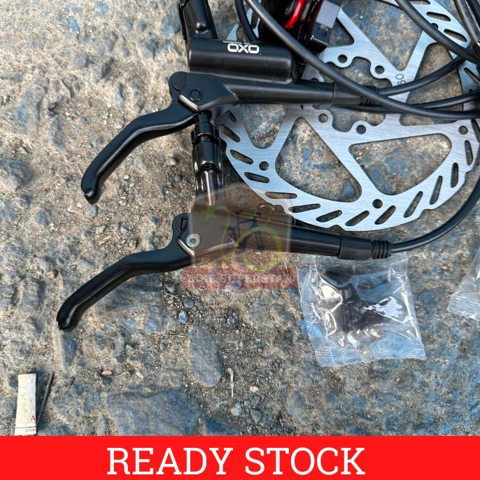 Brake Set Rem Hidrolik OXO Sepeda Gunung MTB Lipat