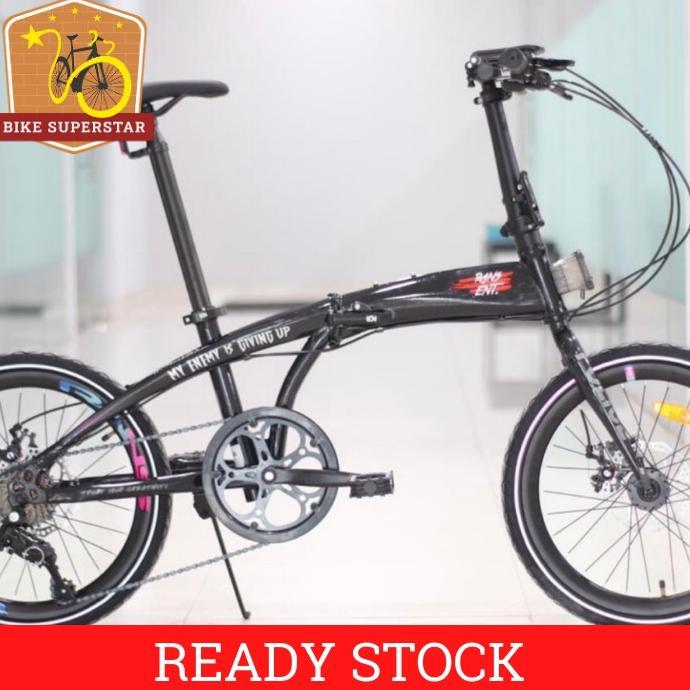 Sepeda Lipat 20 Inch Element Police Rans Raffi Ahmad Nagita