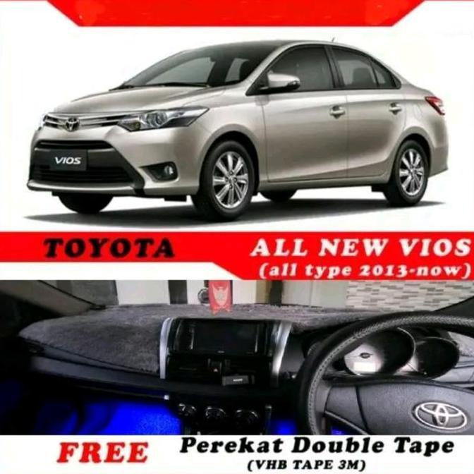 Alas Dashboard Mobil Toyota All New Vios Gen 3 2012-2016 Bulu Rasfur Harga Spesial