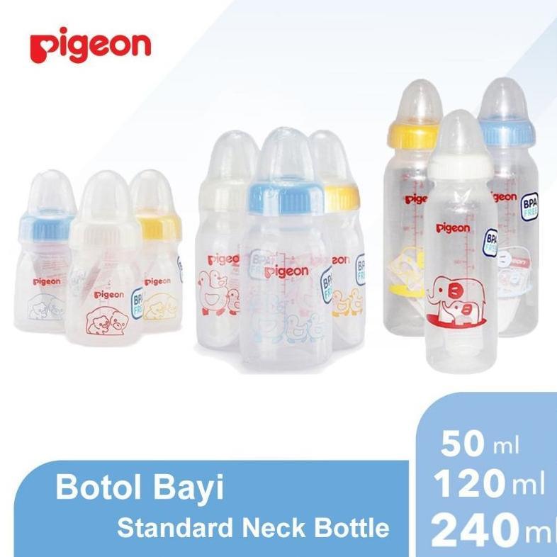 Botol Susu Bayi Assorted Standard | Dot Nipple Original Pigeon