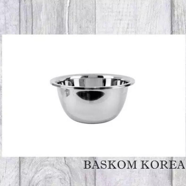 baskom stainless super TEBAL PREMIUM 40cm / baskom ganom / baskom 40cm / baskom jumbo super tebal ba