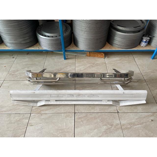 Bemper Herex Belakang Pickup Dan Truk, Bahan Plat Dan Stainless, Dudukan Lampu Stoplamp Belakang Tra