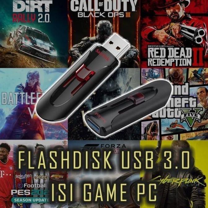 Flashdisk Full isi Game PC/Laptop