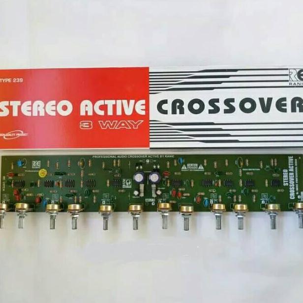 New- Kit Aktif Crossover 3 way