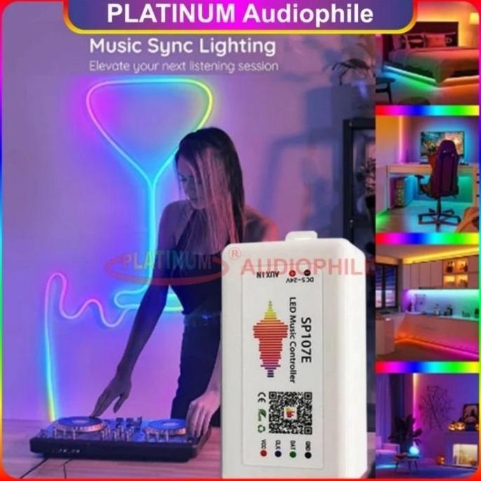 New- SP107E Music Bluetooth RGB Controller SP107E LED WS2812,