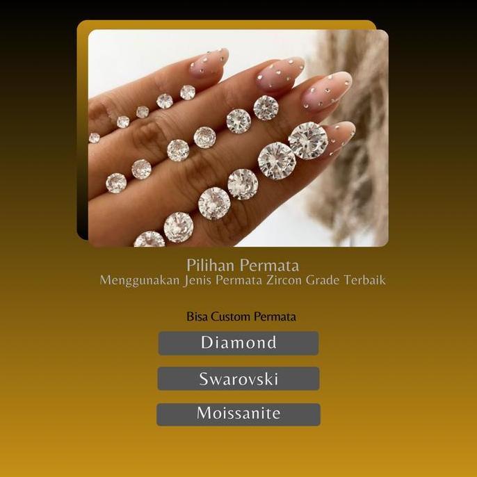 [C07] Cincin Pria Nikah Tunangan Kawin Perak 950 Premium by SAN950 Pilihan Palladium, Platinum, Emas