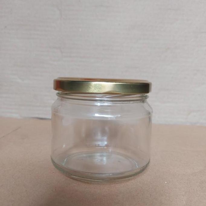 New- Jar kaca madu / jar kaca sambal 300 ml