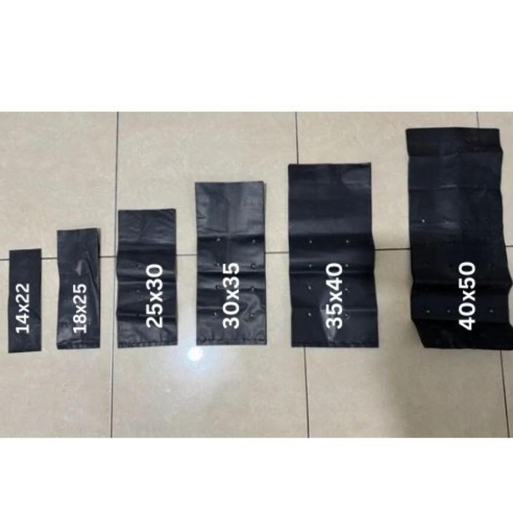 Promo Cod Plastik Polybag Tanaman 1Kg Hitam Kuat | Polybeg Tanaman | Ukuran 7X8 8X10 10X15 12X17 14X