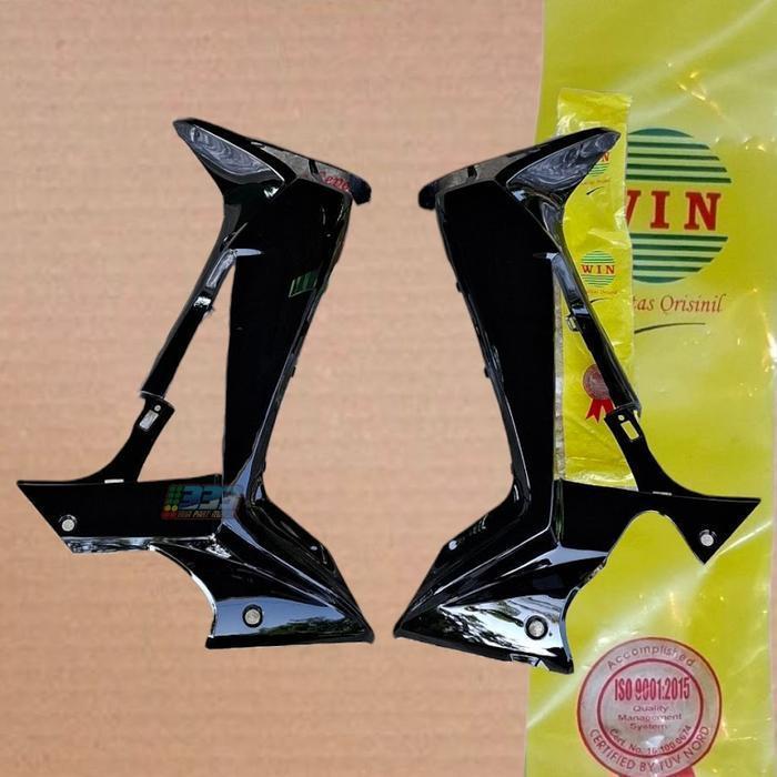 FULL SET BODY SUPRA X 125 NEW BATMAN 2007 COVER BODY SAYAP LUAR SPAKBOR DEPAN BELAKANG LEGSHIELD KON