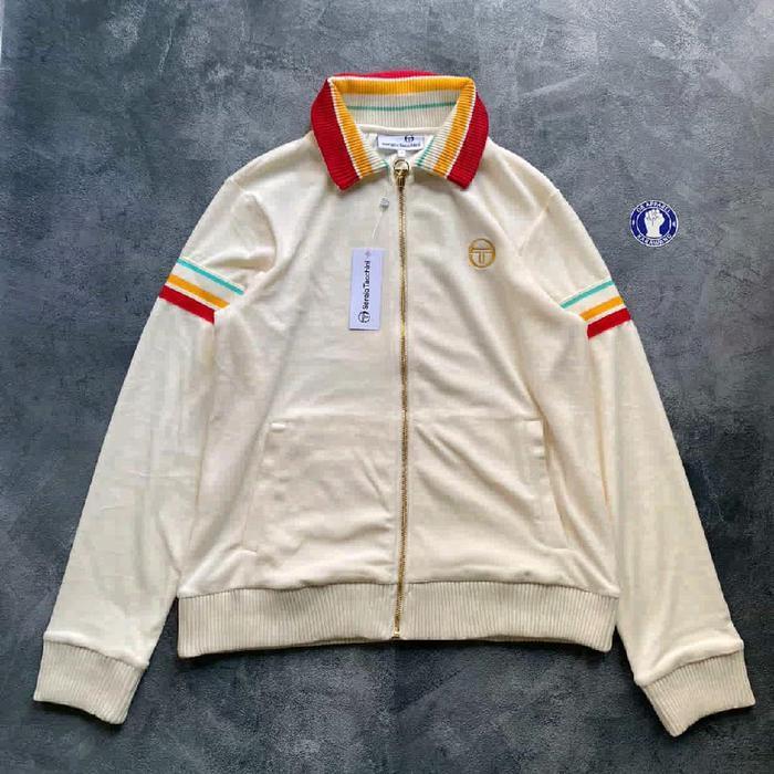 Sergio Tacchini Slice Velour Tracktop Jacket Original Termurah Best Quality 100% Original