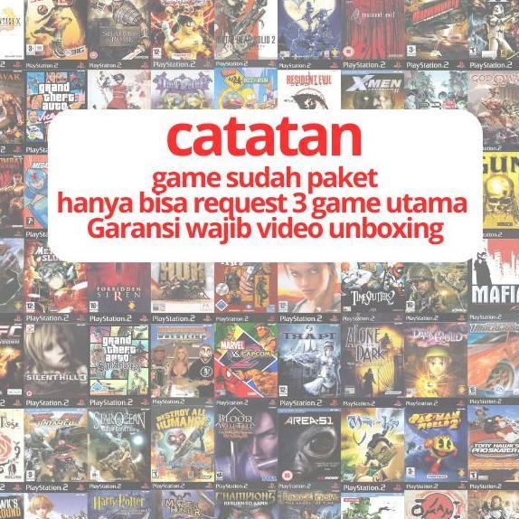 Flashdisk isi game PS2 untuk main di PC dan ANDROID Bonus OTG