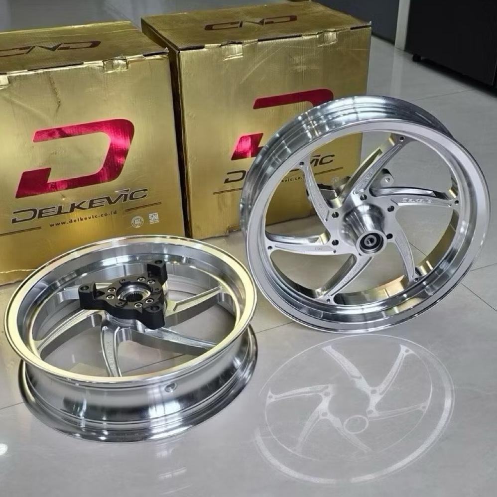 VELG DELKEVIC 6STAR NMAX LAMA 2015-2019 VELG NMAX OLD DEPAN BELAKANG - {INSTANT ONLY}