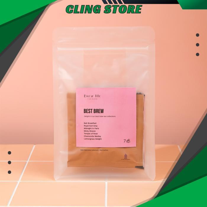 BREW ME TEA BEST BREW PRYAMID TEABAGS ONGKIR NOL