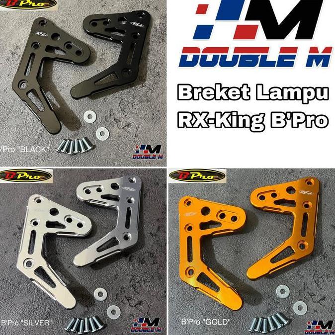Bracket Breket Lampu Rx King Kupingan Lampu Rx King Cnc Bpro