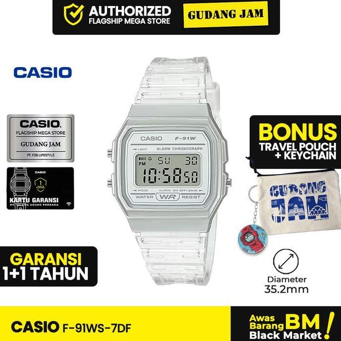 Casio General F-91WS-7DF F-91WS F-91 F91WS F91