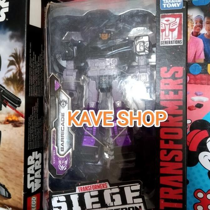Transformers Hasbro Siege Wfc : Barricade - Authentic Transformers Kode 936