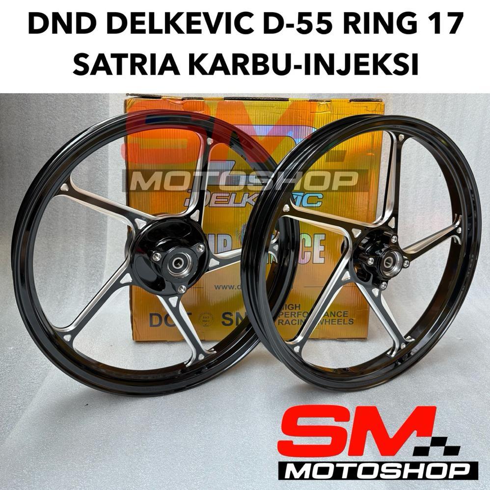 VELG DELKEVIC SATRIA FU KARBU D55 PALANG 5 VELG DND SATRIA FU INJEKSI AK55 ORIGINAL FU OLD BARONG
