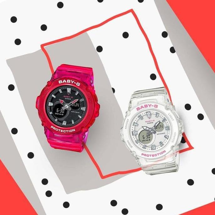 Casio Baby-G BGA-270S-4ADR / BabyG BGA270S-4A Orinal & Garansi