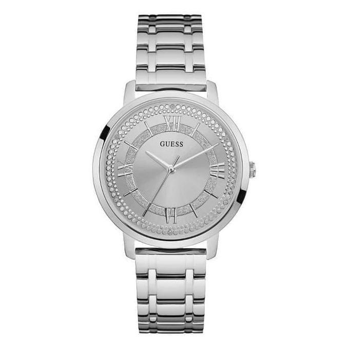 GUESS W0933L1 Montauk - Jam Tangan Wanita - Silver