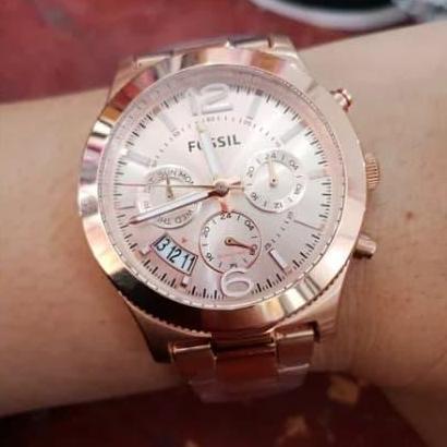 JAM TANGAN WANITA 38MM ES3885 ROSEGOLD ORI
