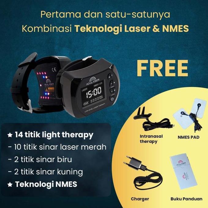 Nisahulalalsasli - Aculaser Ultimate Terapi Stroke Diabetes Hipertensi Original Garansi Gogomall