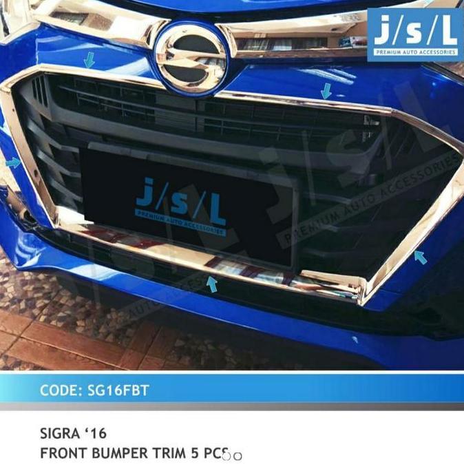 List Bumper Depan Sigra List Keliling Bumper Depan Sigra Terbatas