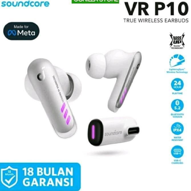 Promo Anker Soundcore VR P10 Wireless Gaming Earphone TWS Oculus Quest A3850 Diskon