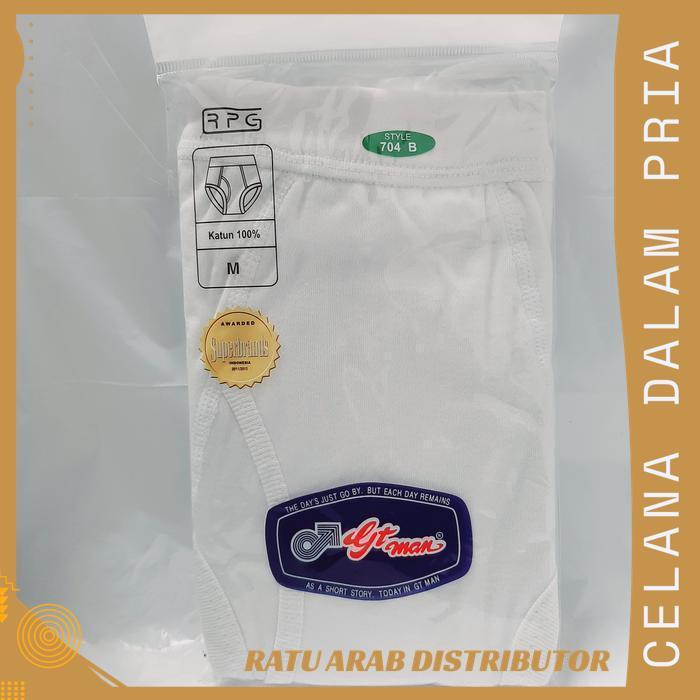 GT MAN CD 704 B (PUTIH) SIZE M-XL. TERMURAH