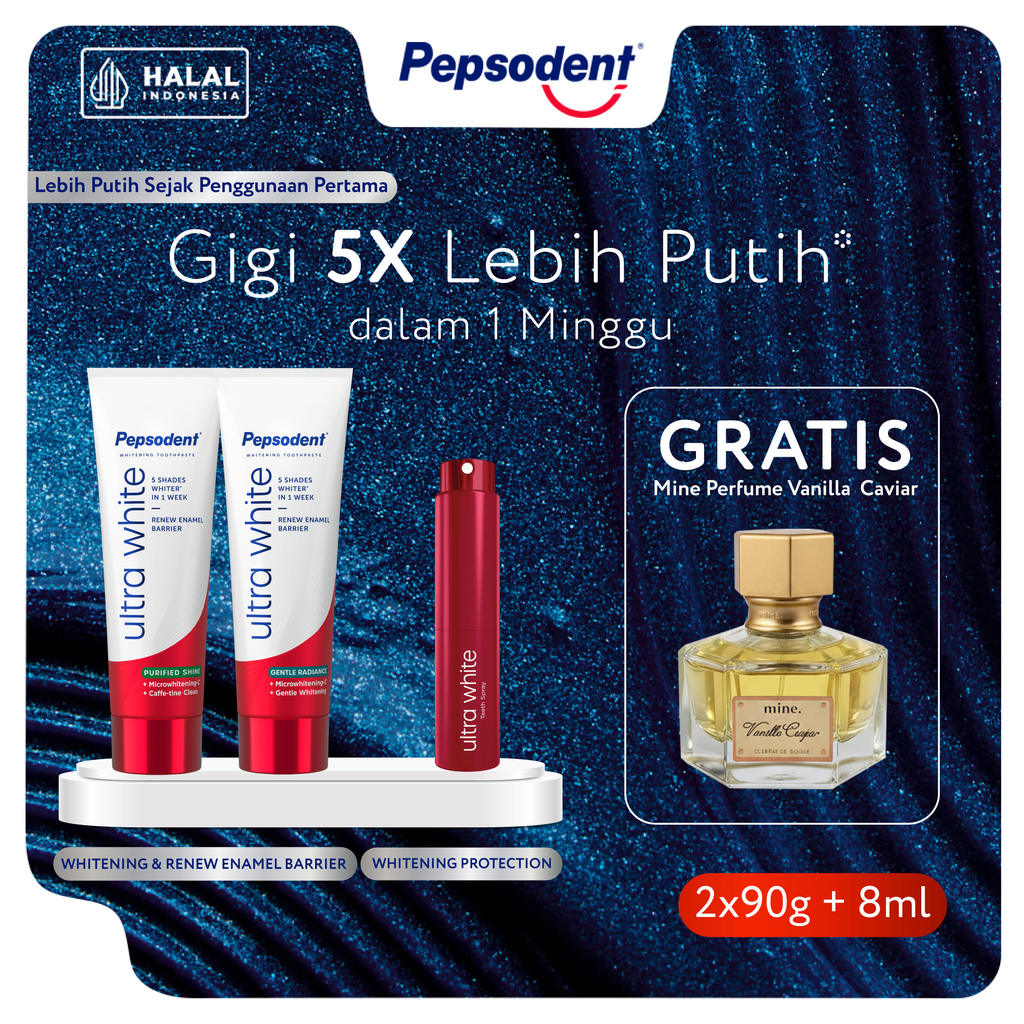Buy 1 Pepsodent Ultra White Teeth Protection Spray Serum Spray Pemutih Gigi 8ml, 1 Pepsodent Ultra W