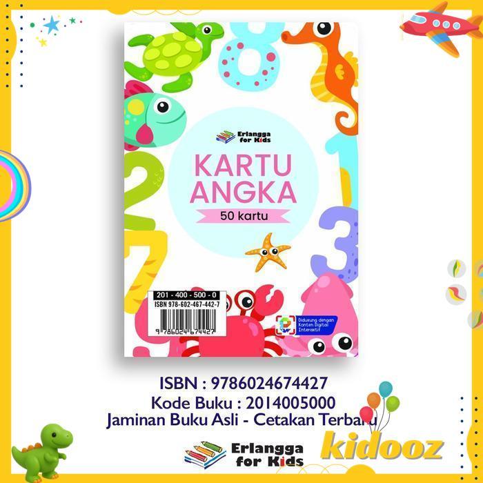 KARTU ANGKA DAN KARTU HURUF ERLANGGA PRODUK TERBAIK