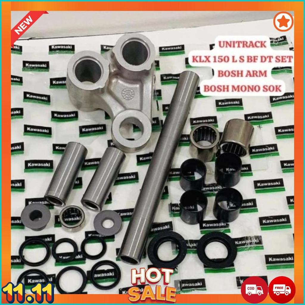 UNITRACK UNITREK MONOSHOCK KLX 150 S L BF DT TREKER SET BOSH ARM AREM KAWASAKI PROLINK SET BOS MONO 