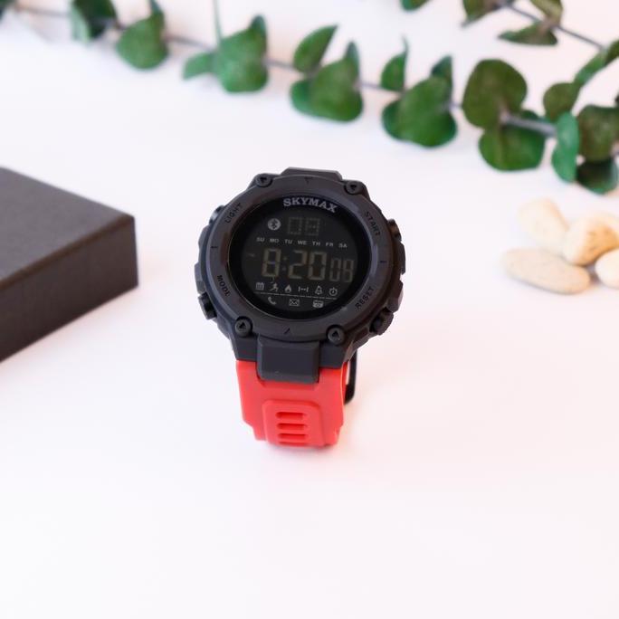 (Studio One) Jam Tangan SKYMAX Original Sport Digital Strap Rubber Water Resist SKY 2026
